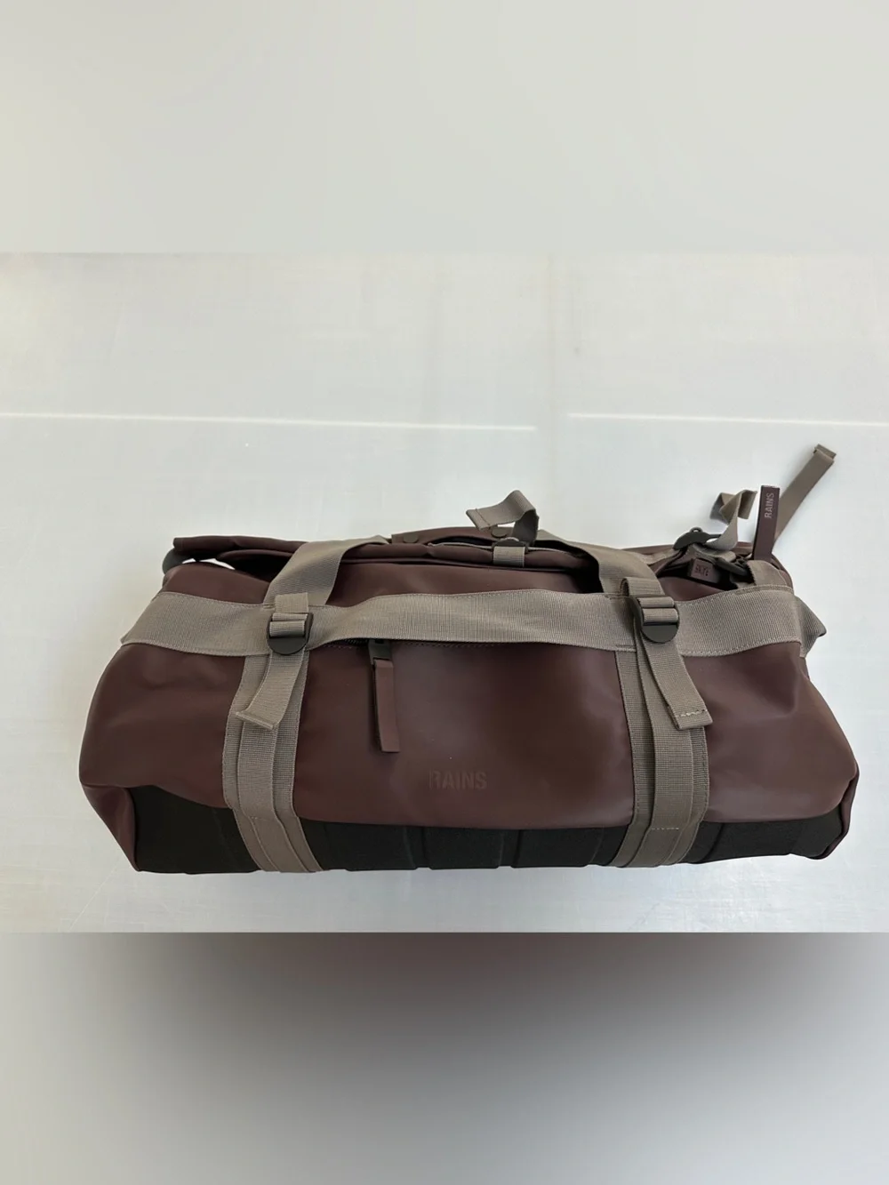 New Rains Texel Backpack Duffle Bag Dark Purple (Depth)